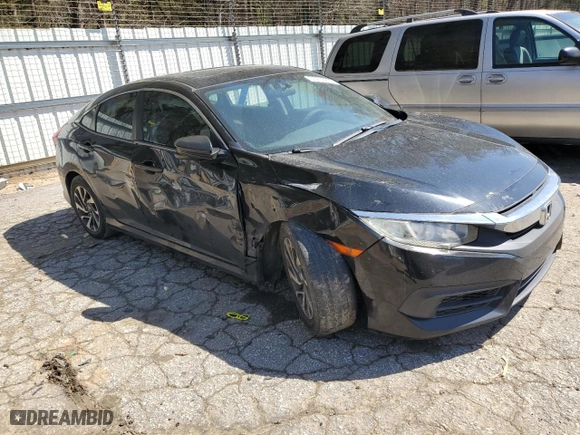 2016 Honda Civic Sedan EX with VIN 19XFC2F73GE078176, listed as a Copart auction lot 50272235 with 97,609 mi miles and Salvage Title. Bid and sale history available at carsss.com. Image 4.