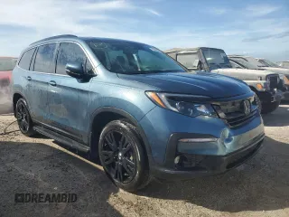 2022 Honda Pilot Special Edition with VIN 5FNYF5H26NB014305, listed as a Copart auction lot 48595675 with Not Provided miles and Non Repairable. Bid and sale history available at carsss.com. Image 4.