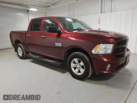 2017 Ram 1500 Express with VIN 1C6RR7KG0HS694180, listed as a Copart auction lot 50781705 with 86,686 mi miles and Clean title. Bid and sale history available at DreamBid. Image 4.