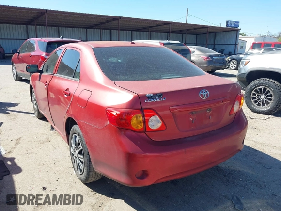 2010 Toyota Corolla with VIN 1NXBU4EE5AZ225593, listed as a IAAI auction lot 41774657 with 265,420 mi miles. Bid and sale history available at carsss.com. Image 3.