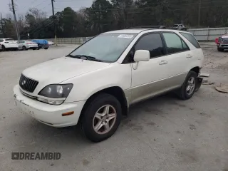 2000 Lexus RX 300 with VIN JT6GF10U3Y0062761, listed as a Copart auction lot 44602235 with 234,749 mi miles and Salvage Title. Bid and sale history available at carsss.com. Image 1.