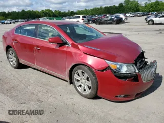 2012 Buick LaCrosse Premium 2 with VIN 1G4GF5E37CF341812, listed as a Copart auction lot 57515515 with 92,836 mi miles and Salvage title. Bid and sale history available at DreamBid. Image 4.