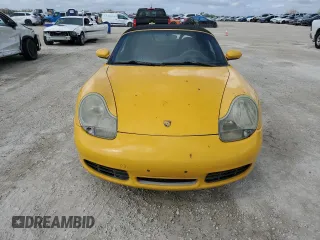 2000 Porsche Boxster S with VIN WP0CB2988YU663705, listed as a Copart auction lot 74639094 with 0 mi miles and Non Repairable. Bid and sale history available at carsss.com. Image 5.