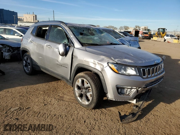 2019 Jeep Compass Limited with VIN 3C4NJCCB0KT662863, listed as a Copart auction lot 65089042 with 83,400 mi miles and Salvage Title. Bid and sale history available at carsss.com. Image 1.