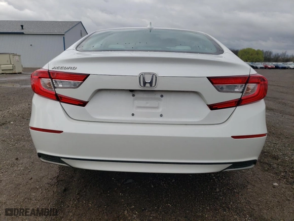 2018 Honda Accord Sedan LX 1.5T with VIN 1HGCV1F11JA054960, listed as a Copart auction lot 51829215 with 89,037 mi miles and Salvage Title. Bid and sale history available at carsss.com. Image 6.