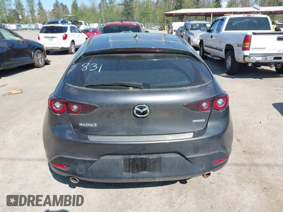 2022 Mazda Mazda3 Hatchback Premium with VIN JM1BPAML9N1518186, listed as a IAAI auction lot 42074112 with 23,722 mi miles. Bid and sale history available at carsss.com. Image 16.