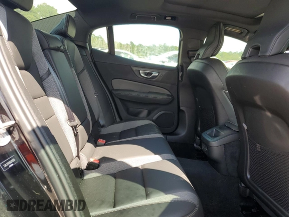 2024 Volvo S60 Plus Black Edition with VIN 7JRL12TH2RG315556, listed as a Copart auction lot 61550335 with 11,061 mi miles and Salvage title. Bid and sale history available at DreamBid. Image 10.