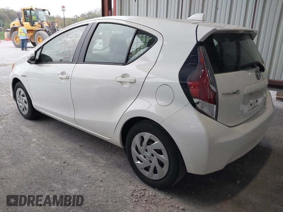 2016 Toyota Prius One with VIN JTDKDTB37G1125636, listed as a IAAI auction lot 42031110 with 106,899 mi miles and . Bid and sale history available at DreamBid. Image 3.