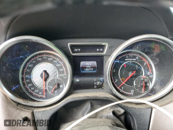 2017 Mercedes-Benz GLE 63 S AMG with VIN 4JGDA7FB6HA830886, listed as a Copart auction lot 60837725 with 130,771 mi miles and Clean title. Bid and sale history available at DreamBid. Image 9.