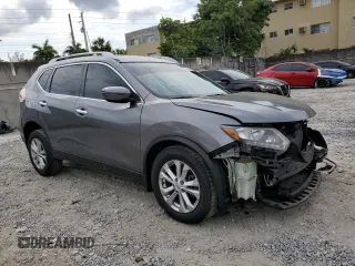 2016 Nissan Rogue SV with VIN KNMAT2MT3GP678156, listed as a Copart auction lot 50532435 with 50,067 mi miles and Salvage Title. Bid and sale history available at DreamBid. Image 4.