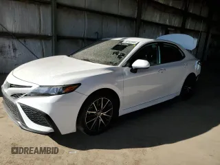 2021 Toyota Camry SE Nightshade with VIN 4T1G11AK7MU590970, listed as a Copart auction lot 46162995 with 120,630 mi miles and Salvage Title. Bid and sale history available at carsss.com. Image 1.
