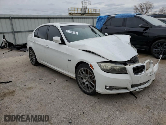 2011 BMW 3 Series 335d z VIN WBAPN7C58BA950567, wystawiony jako Copart lot #51859515 z przebiegiem Nie podano mil oraz Szkoda całkowita • Salvage title. Historia ofert i sprzedaży dostępna na DreamBid. Obrazek 4.