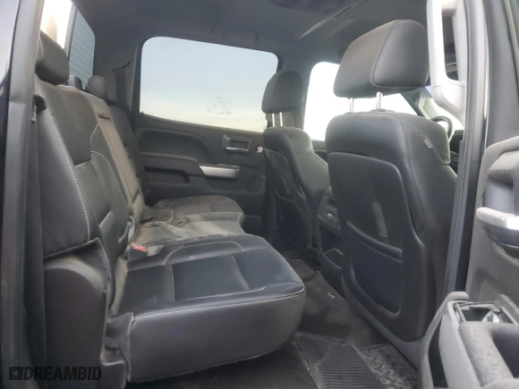2015 Chevrolet Silverado 3500HD LTZ with VIN 1GC4K0E83FF591845, listed as a Copart auction lot 81810164 with 50,608 mi miles and Salvage Title. Bid and sale history available at carsss.com. Image 10.