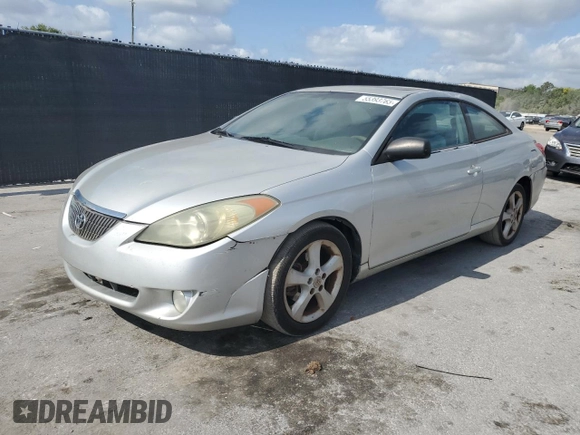 2005 Toyota Solara SE z VIN 4T1CA38P25U059950, wystawiony jako Copart lot #55393765 z przebiegiem 147 669 mil mil oraz Czysty tytuł • Clean title. Historia ofert i sprzedaży dostępna na DreamBid. Obrazek 1.