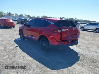 2020 Acura RDX with VIN 5J8TC1H32LL016990, listed as a IAAI auction lot 39856274 with 42,983 mi miles and . Bid and sale history available at carsss.com. Image 3.