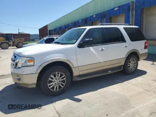 2010 Ford Expedition Eddie Bauer z VIN 1FMJU1J54AEB59144, wystawiony jako Copart lot #54909365 z przebiegiem 178 981 mil mil oraz Czysty tytuł • Clean title. Historia ofert i sprzedaży dostępna na DreamBid. Obrazek 1.