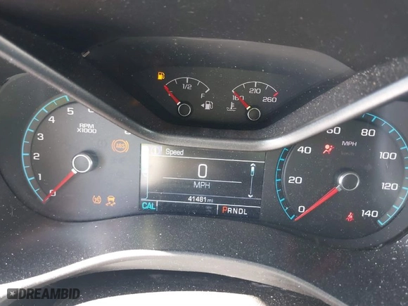 2017 Chevrolet Colorado 2WD LT with VIN 1GCGSCEN0H1323498, listed as a IAAI auction lot 41834160 with 41,481 mi miles. Bid and sale history available at carsss.com. Image 7.