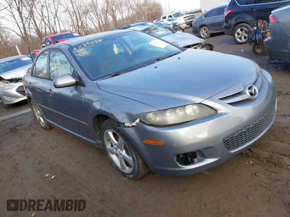 2007 Mazda Mazda6 s Touring with VIN 1YVHP80D575M44952, listed as a IAAI auction lot 41189037 with 212,209 mi miles. Bid and sale history available at carsss.com. Image 1.