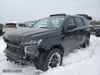 2021 Chevrolet Tahoe LT with VIN 1GNSKNKT5MR415556, listed as a Copart auction lot 44368555 with 31,961 mi miles and Salvage Title. Bid and sale history available at carsss.com. Image 1.