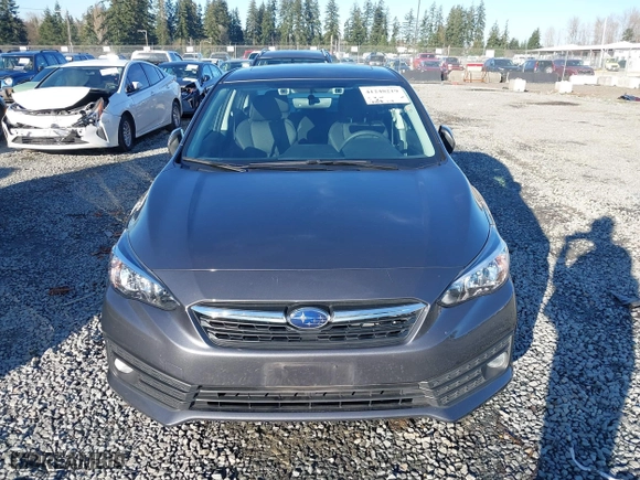 2020 Subaru Impreza Premium with VIN 4S3GKAD63L3604383, listed as a IAAI auction lot 41248219 with 28,108 mi miles. Bid and sale history available at carsss.com. Image 13.