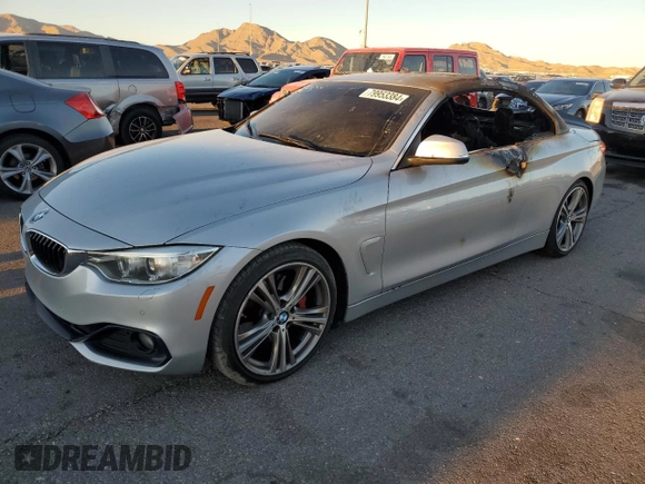 2016 BMW 4 Series 435i with VIN WBA3T3C57G5A41929, listed as a Copart auction lot 79953384 with Not provided miles and Non repairable. Bid and sale history available at DreamBid. Image 1.