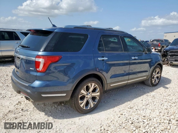 2018 Ford Explorer Platinum с VIN 1FM5K8HT3JGB17363, выставлен на аукционе Copart как лот 61591685 с пробегом 85 355 миль миль и Списание • Salvage title. История ставок и продаж доступна на DreamBid. Изображение 3.