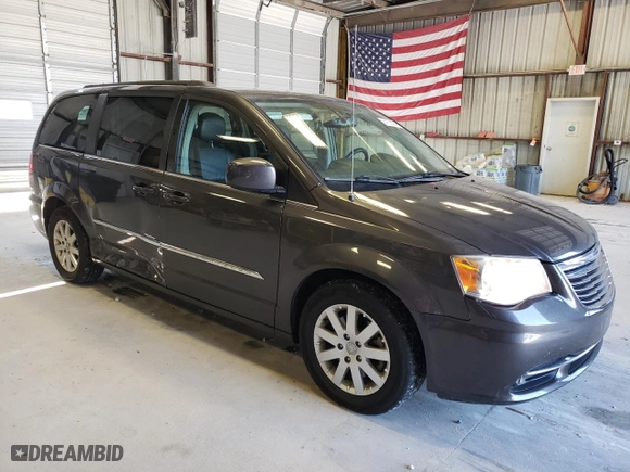 2015 Chrysler Town & Country Touring with VIN 2C4RC1BG1FR537800, listed as a Copart auction lot 64152584 with 162,013 mi miles and Salvage Title. Bid and sale history available at carsss.com. Image 4.