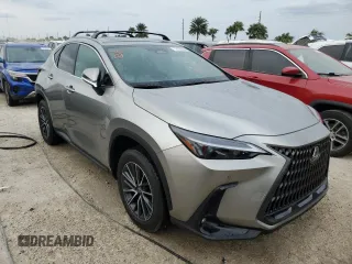 2025 Lexus NX with VIN 2T2GDCAZ1SC020425, listed as a Copart auction lot 74792664 with 252 mi miles and Non Repairable. Bid and sale history available at carsss.com. Image 4.