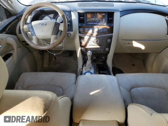 2012 Infiniti QX56 7-passenger with VIN JN8AZ2NF6C9518511, listed as a Copart auction lot 78303644 with 206,019 mi miles and Clean Title. Bid and sale history available at carsss.com. Image 8.