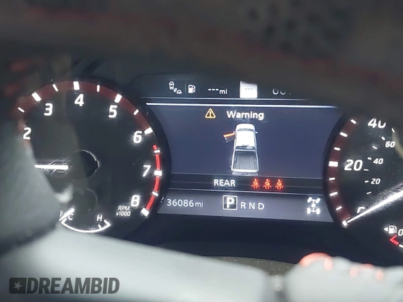 2021 Nissan Titan Pro-4X z VIN 1N6AA1ED7MN511004, wystawiony jako IAAI lot #42184599 z przebiegiem 36 086 mil mil oraz . Historia ofert i sprzedaży dostępna na DreamBid. Obrazek 16.