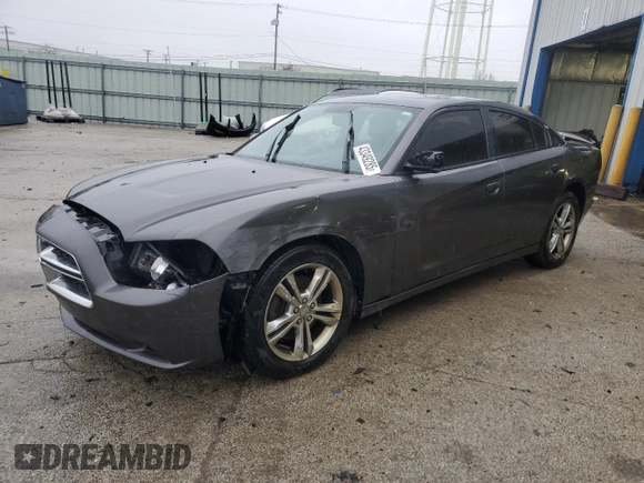 2013 Dodge Charger RT Plus with VIN 2C3CDXDT3DH542780, listed as a Copart auction lot 43349285 with 120,058 mi miles and Salvage Title. Bid and sale history available at carsss.com. Image 1.