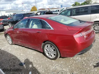 2013 Lincoln MKZ with VIN 3LN6L2G92DR825914, listed as a Copart auction lot 75404634 with 104,780 mi miles and Clean Title. Bid and sale history available at carsss.com. Image 2.