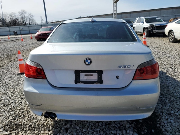 2005 BMW 5 Series 530i with VIN WBANA73595CR58706, listed as a Copart auction lot 49981905 with 139,824 mi miles and Salvage Title. Bid and sale history available at DreamBid. Image 6.