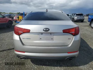 2013 Kia Optima LX with VIN KNAGM4A77D5305619, listed as a Copart auction lot 50823775 with 145,239 mi miles and Salvage Title. Bid and sale history available at carsss.com. Image 6.