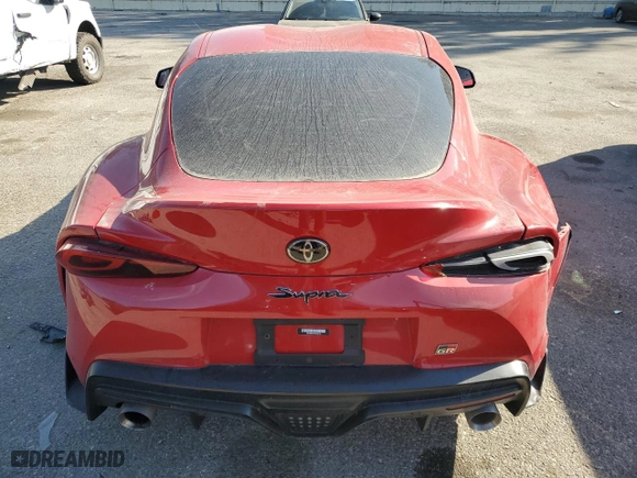 2023 Toyota GR Supra 3.0 with VIN WZ1DB0G04PW055139, listed as a Copart auction lot 61409954 with 14,025 mi miles and Clean Title. Bid and sale history available at carsss.com. Image 10.