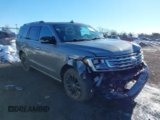 2019 Ford Expedition Limited with VIN 1FMJU2AT8KEA33195, listed as a IAAI auction lot 41222650 with 76,729 mi miles. Bid and sale history available at carsss.com. Image 1.