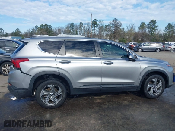 2021 Hyundai Santa Fe SE with VIN 5NMS14AJ4MH309691, listed as a IAAI auction lot 41897874 with 38,799 mi miles. Bid and sale history available at carsss.com. Image 13.