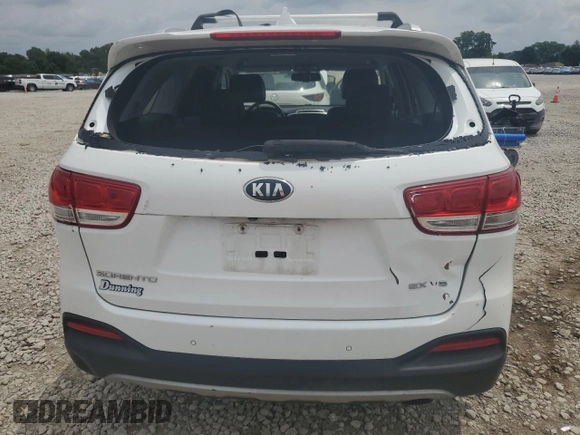 2017 Kia Sorento EX with VIN 5XYPHDA58HG312341, listed as a Copart auction lot 61031505 with 137,158 mi miles and Salvage title. Bid and sale history available at DreamBid. Image 6.