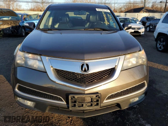 2011 Acura MDX with VIN 2HNYD2H21BH547165, listed as a Copart auction lot 83296714 with 0 mi miles and Clean Title. Bid and sale history available at carsss.com. Image 5.