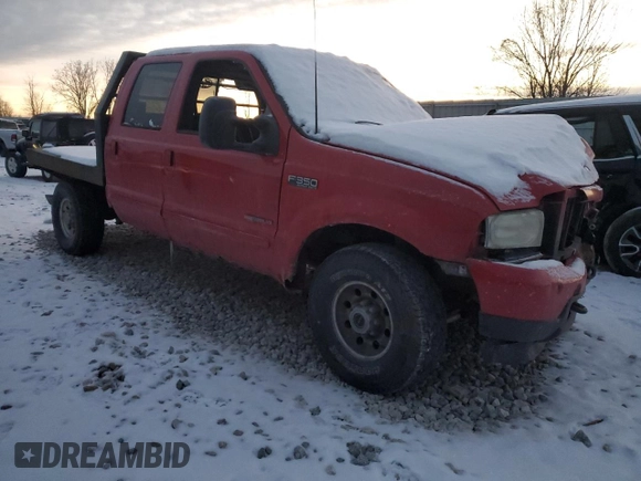2003 Ford F-350 XL with VIN 1FTSW31F53EA02815, listed as a Copart auction lot 86809224 with Not provided miles and Clean title. Bid and sale history available at DreamBid. Image 4.