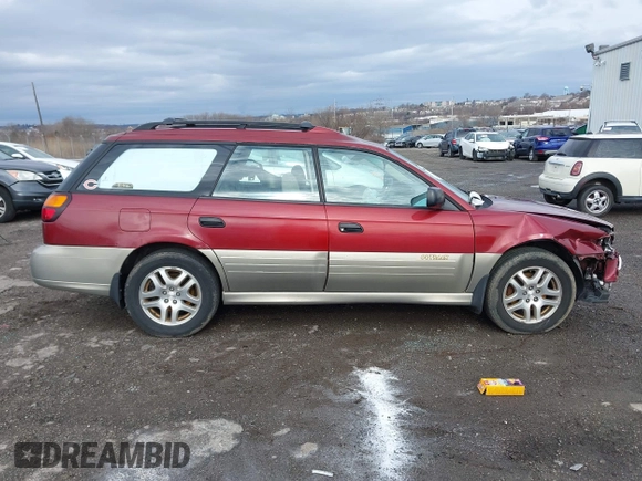 2002 Subaru Legacy Outback with VIN 4S3BH675227620669, listed as a IAAI auction lot 41734615 with 238,676 mi miles and . Bid and sale history available at DreamBid. Image 12.