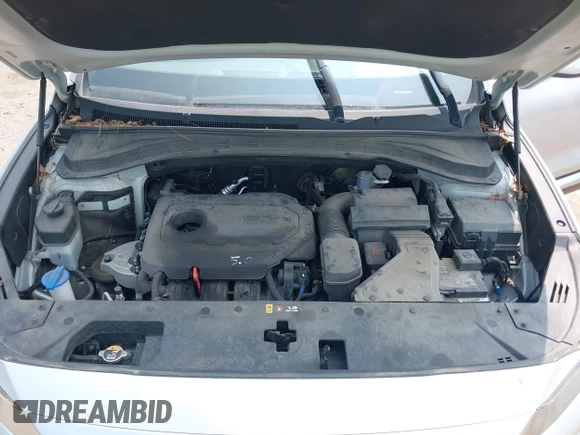 2019 Hyundai Santa Fe SE z VIN 5NMS2CAD2KH058961, wystawiony jako IAAI lot #42395683 z przebiegiem 81 228 mil mil oraz . Historia ofert i sprzedaży dostępna na DreamBid. Obrazek 10.