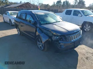 2016 Jeep Compass High Altitude Edition with VIN 1C4NJDEB0GD707882, listed as a IAAI auction lot 41112184 with 132,721 mi miles. Bid and sale history available at carsss.com. Image 1.