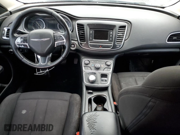 2015 Chrysler 200 Limited with VIN 1C3CCCAB1FN705489, listed as a Copart auction lot 50977855 with 157,626 mi miles and Salvage Title. Bid and sale history available at carsss.com. Image 8.