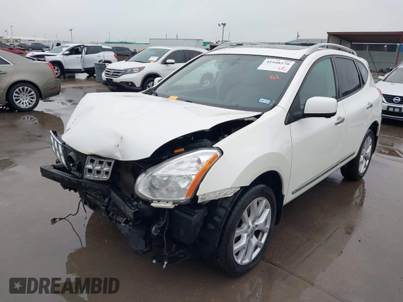 2012 Nissan Rogue SL with VIN JN8AS5MT7CW263141, listed as a IAAI auction lot 41948570 with 182,766 mi miles and . Bid and sale history available at DreamBid. Image 2.