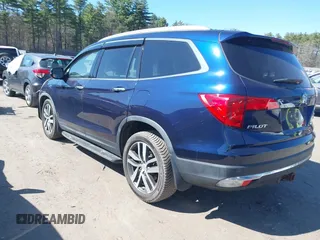 2017 Honda Pilot Touring with VIN 5FNYF6H98HB020341, listed as a IAAI auction lot 42037156 with 73,511 mi miles and . Bid and sale history available at DreamBid. Image 3.