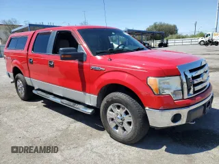 2009 Ford F-150 XL with VIN 1FTPW14V89FA92235, listed as a Copart auction lot 52831104 with 166,608 mi miles and Salvage title. Bid and sale history available at DreamBid. Image 4.