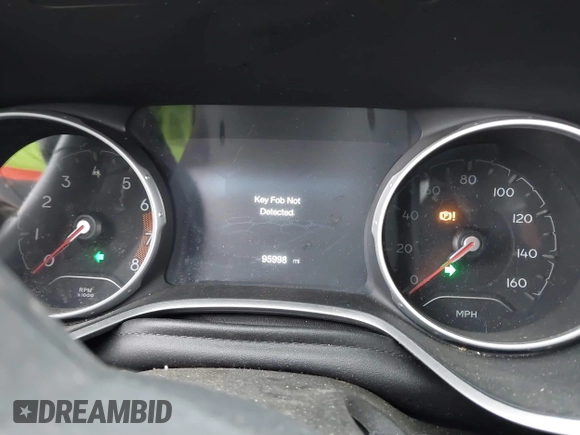 2018 Jeep Compass Altitude with VIN 3C4NJDBB0JT350175, listed as a IAAI auction lot 41544527 with 95,998 mi miles and . Bid and sale history available at carsss.com. Image 7.