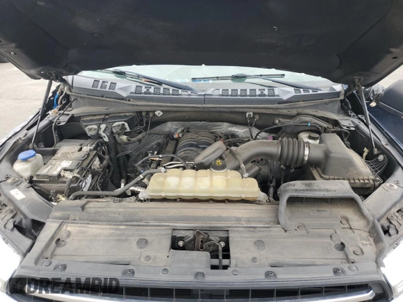 2019 Ford F-150 XL with VIN 1FTEW1E55KFC10642, listed as a Copart auction lot 62811755 with 128,286 mi miles and Salvage title. Bid and sale history available at DreamBid. Image 11.