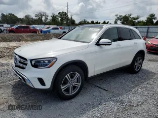 2021 Mercedes-Benz GLC 300 with VIN W1N0G8DB5MV266119, listed as a Copart auction lot 65367685 with 34,655 mi miles and Salvage title. Bid and sale history available at DreamBid. Image 1.